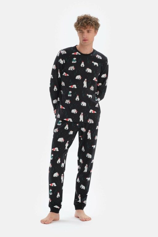 Dagi Pajama Set - Black
