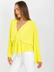 Yellow one size blouse