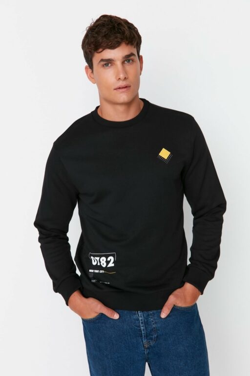 Trendyol Sweatshirt - Black -