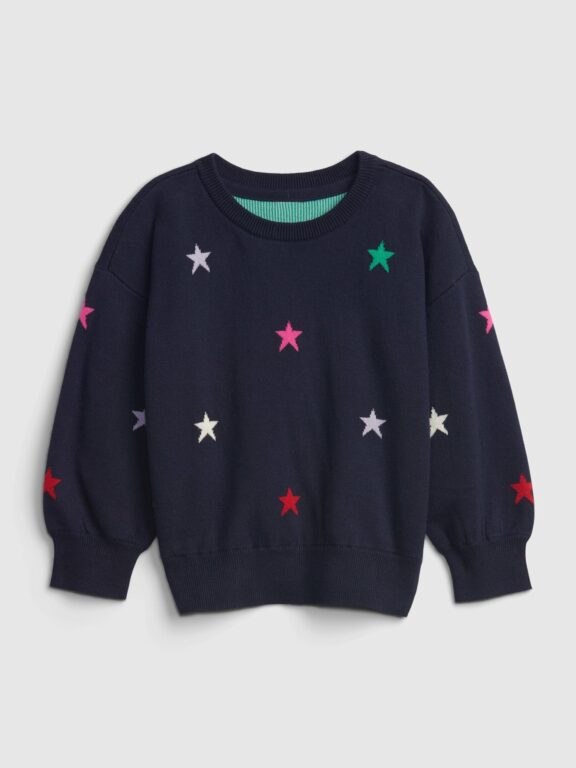 GAP Dětský svetr s hvězdičkami