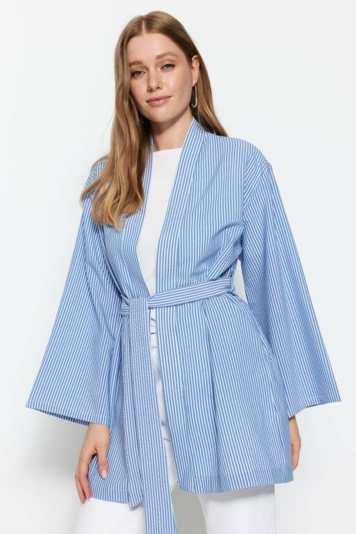 Trendyol Kimono & Kaftan - Blue