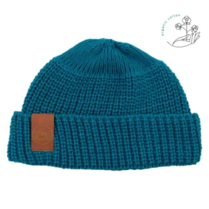 Kabak Unisex's Hat Short Thick Knitted Organic