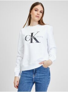 Bílá dámská mikina Calvin Klein