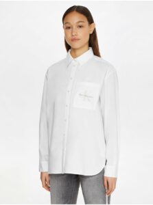 Bílá dámská košile Calvin Klein