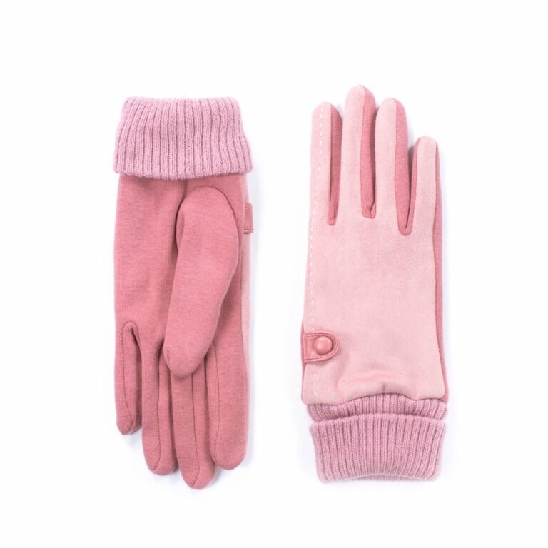 Růžové rukavice Penelope