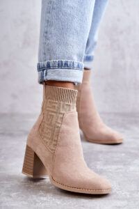 Women's Suede Boots With a
