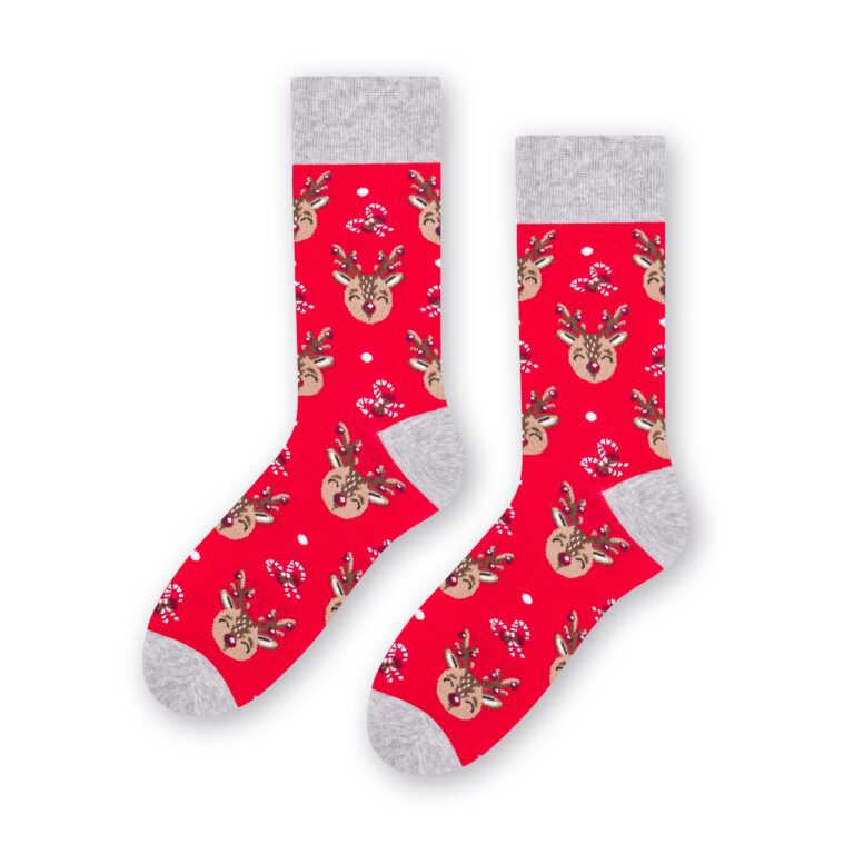 Ponožky 136-100 Red