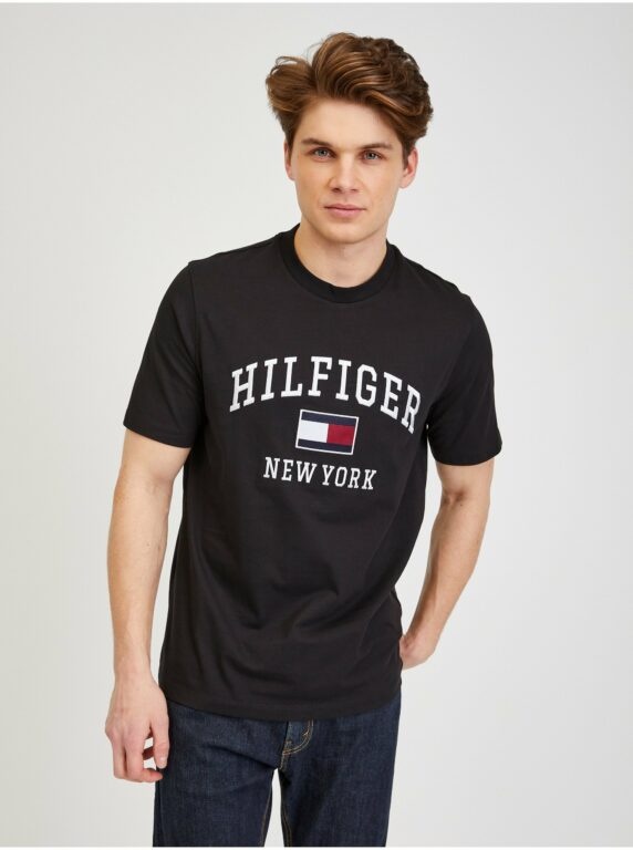 Černé pánské tričko Tommy Hilfiger