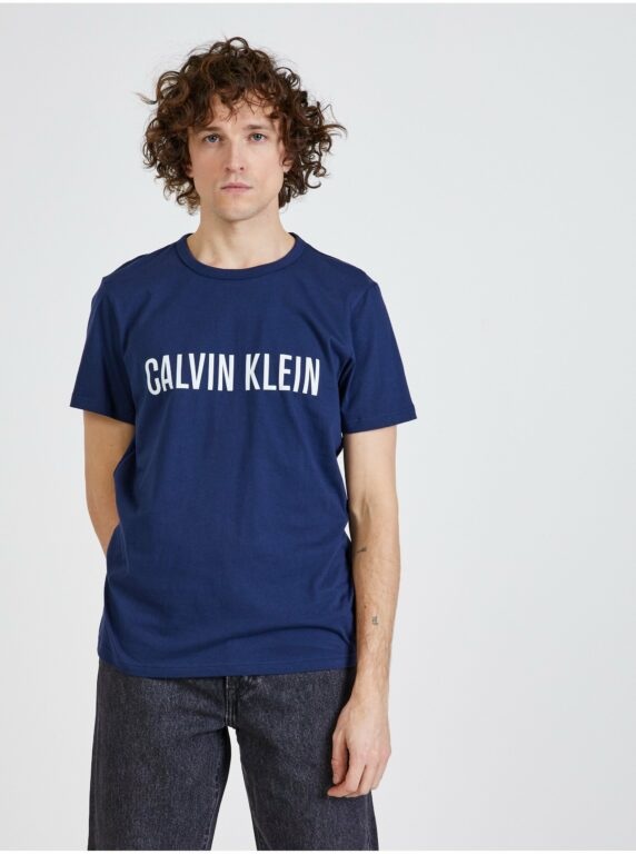 Tmavě modré pánské tričko Calvin Klein