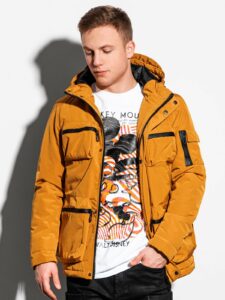 Ombre Clothing Men's winter quilted