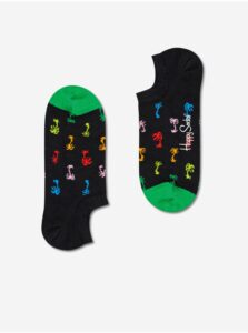 Černé vzorované ponožky Happy Socks Palm