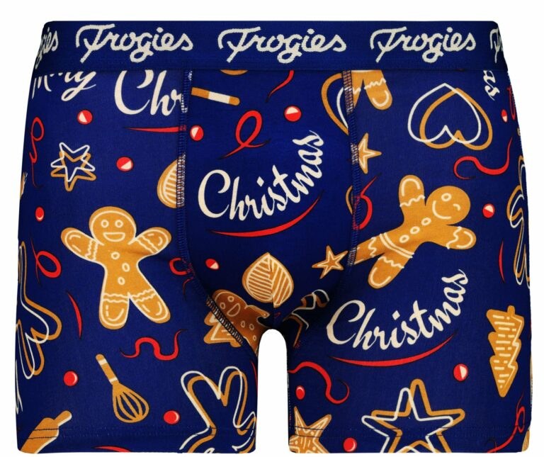 Pánské boxerky Gingerbread Frogies