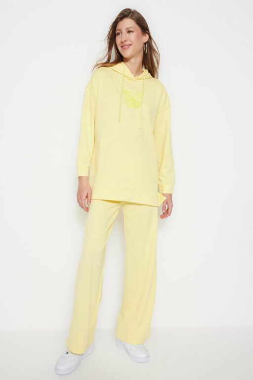 Trendyol Sweatsuit Set - Yellow