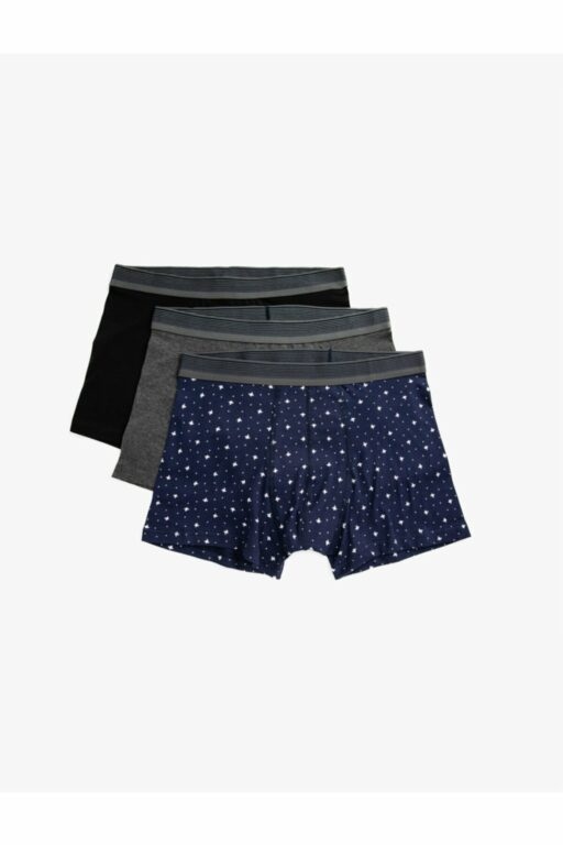 Koton Boxer Shorts - Navy blue