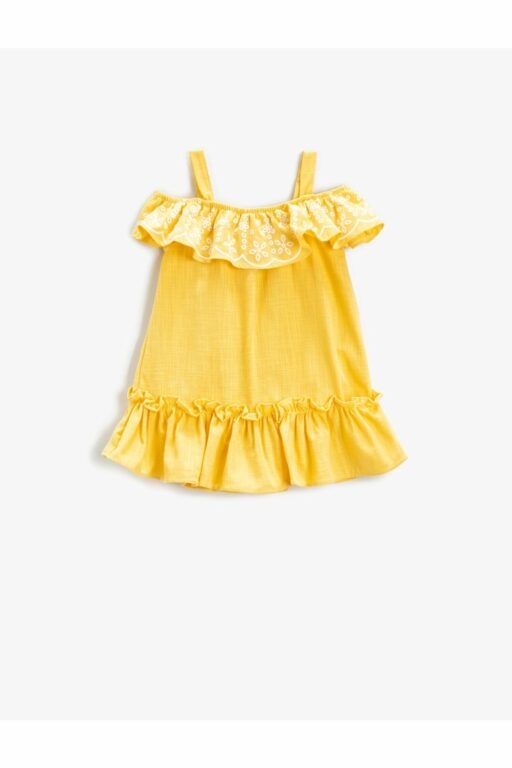 Koton Both Dress - Yellow