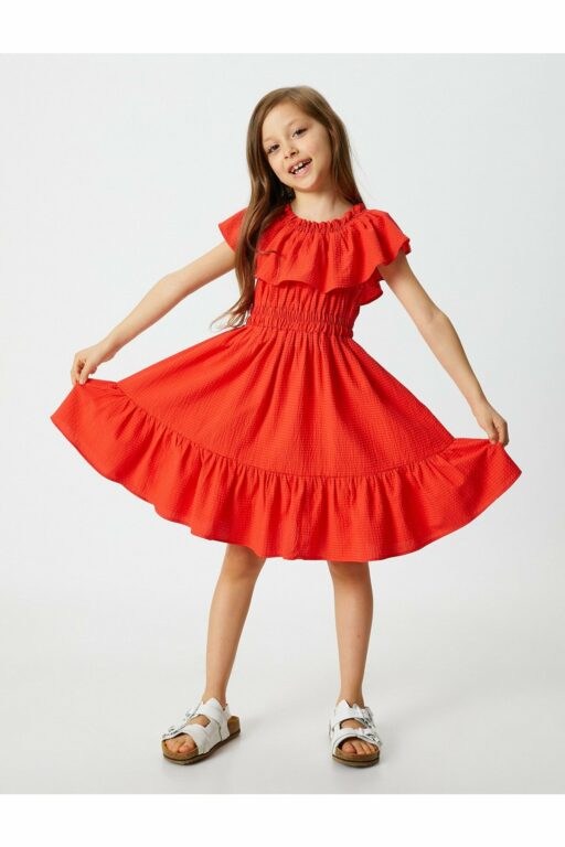 Koton Both Dress - Red