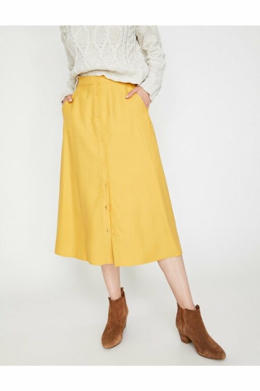 Koton Skirt - Yellow