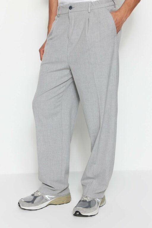 Trendyol Pants - Gray -