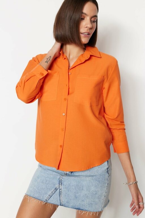 Trendyol Shirt - Orange