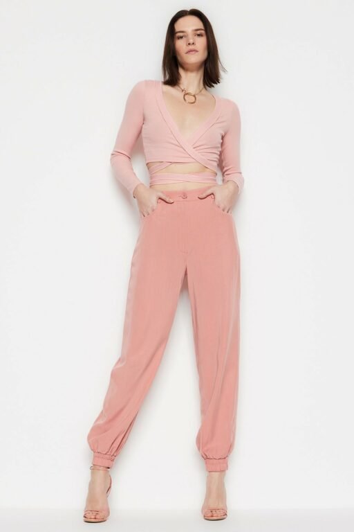 Trendyol Pants - Pink