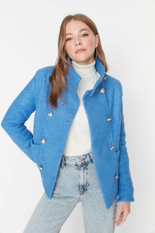 Trendyol Coat - Blue