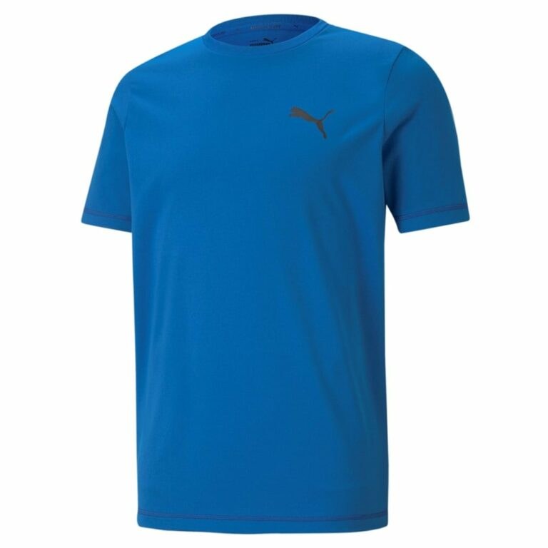 Modré pánské sportovní tričko Puma