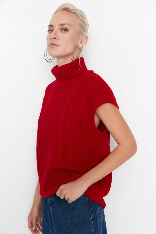 Trendyol Sweater Vest - Red