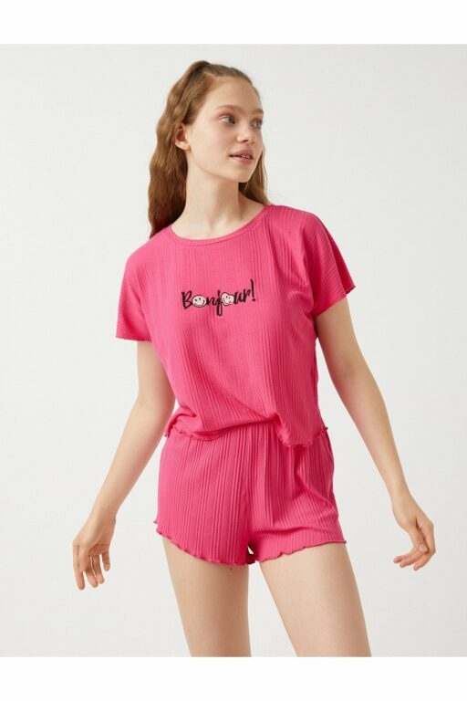 Koton Pajama Top - Pink