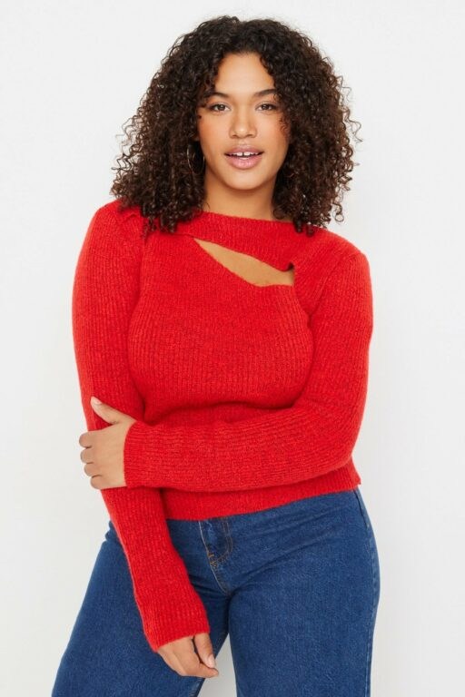 Trendyol Curve Plus Size Sweater -