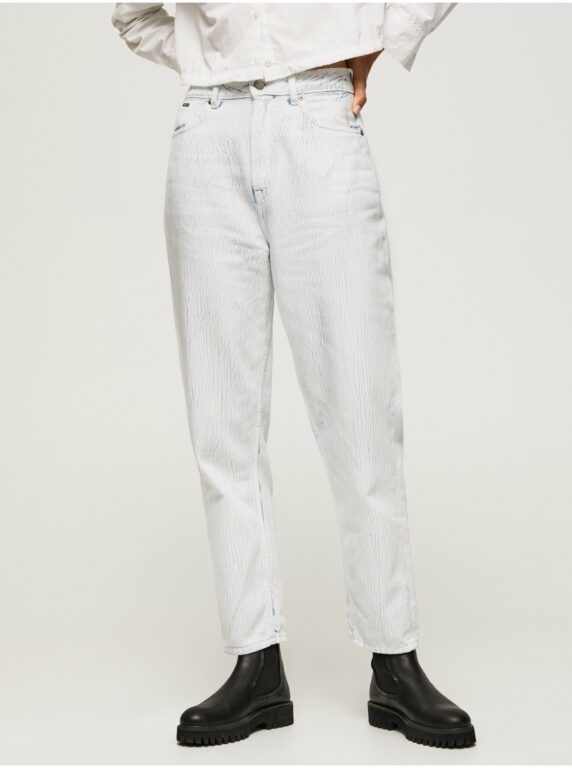 Bílé dámské džíny Pepe Jeans