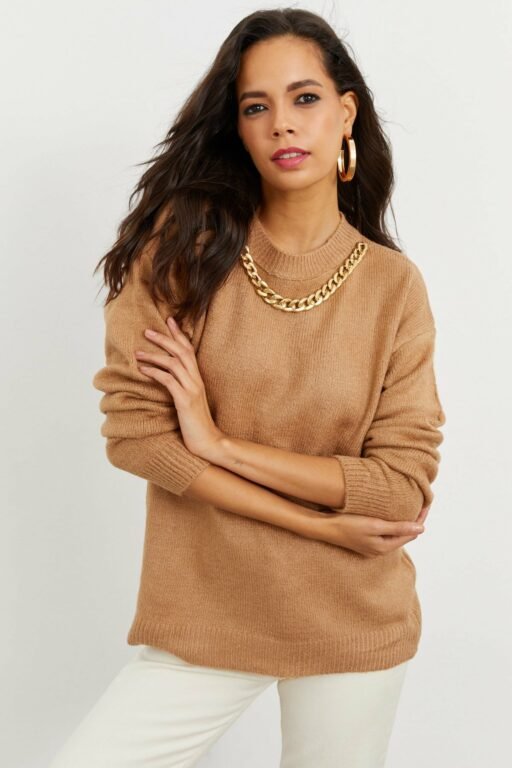 Cool & Sexy Blouse - Brown