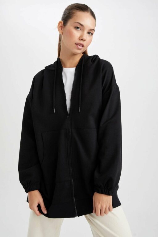 DEFACTO Relax Fit Hooded
