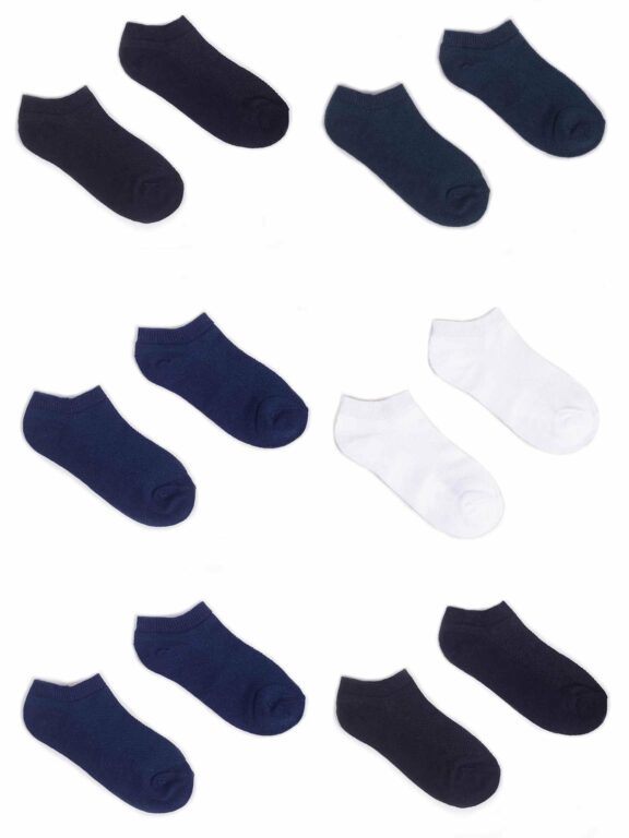 Yoclub Kids's 6Pack Boys' Ankle