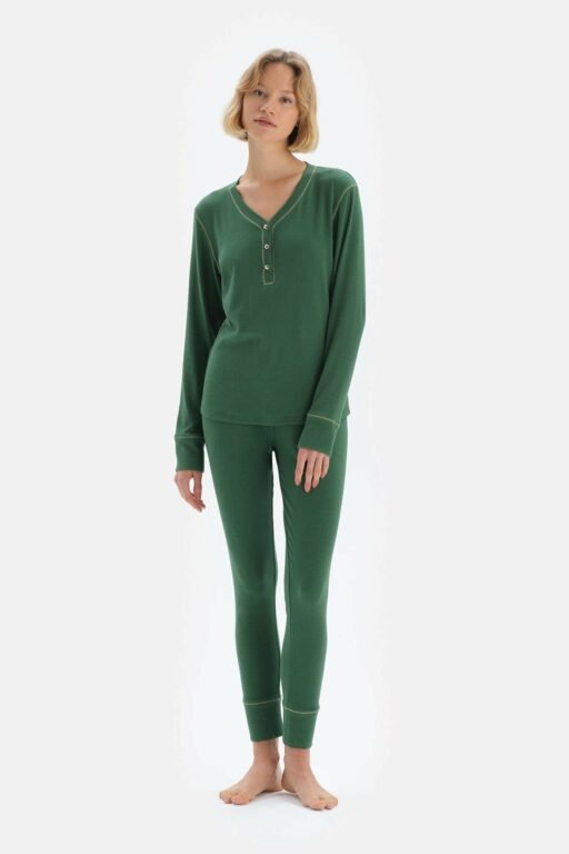 Dagi Pajama Set - Green