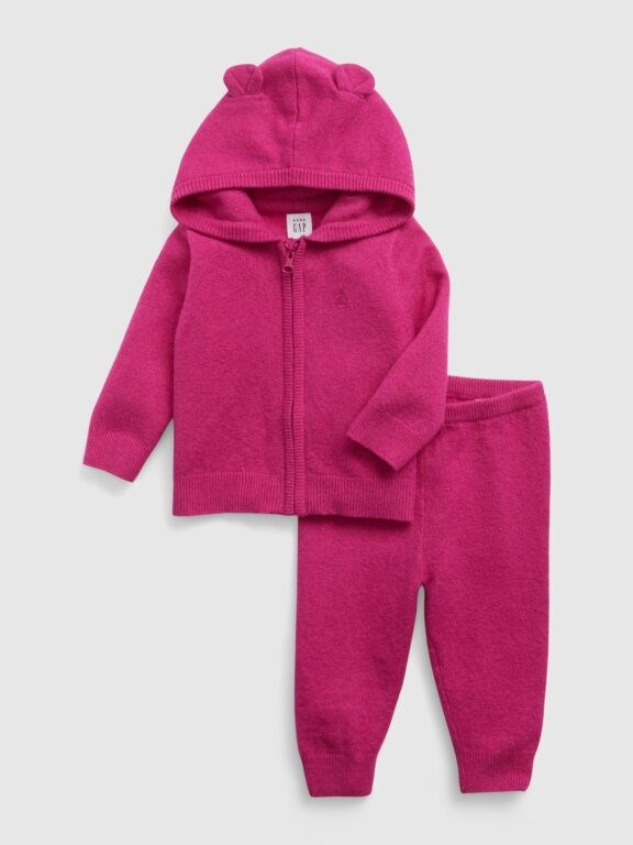 GAP Baby pletený outfit set