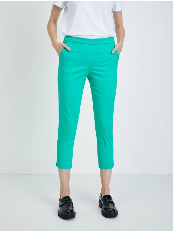 Zelené kalhoty ORSAY -