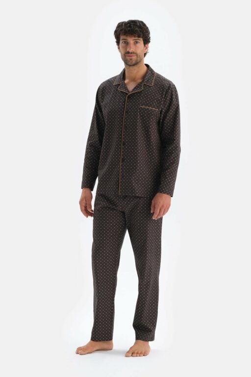 Dagi Pajama Set - Brown