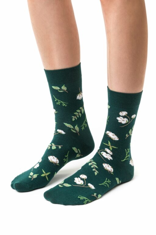Ponožky 017-005 Zelená