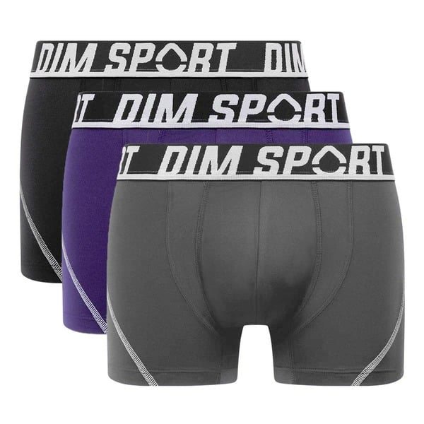 DIM SPORT MICROFIBRE BOXER 3x - Men's sports boxer briefs