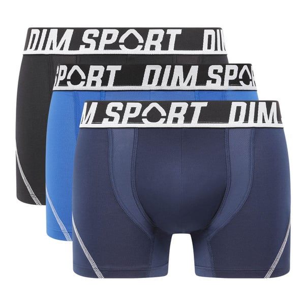 DIM SPORT MICROFIBRE BOXER 3x - Men's sports boxer