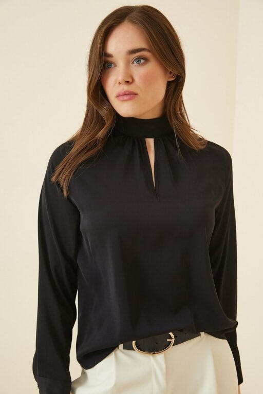Happiness İstanbul Blouse - Black