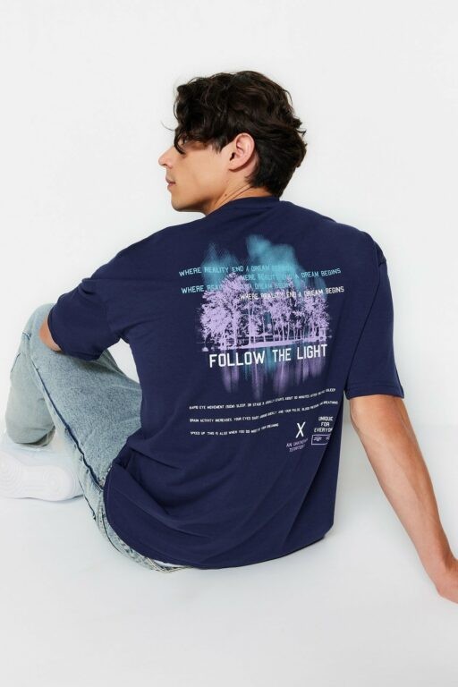 Trendyol T-Shirt - Dark blue