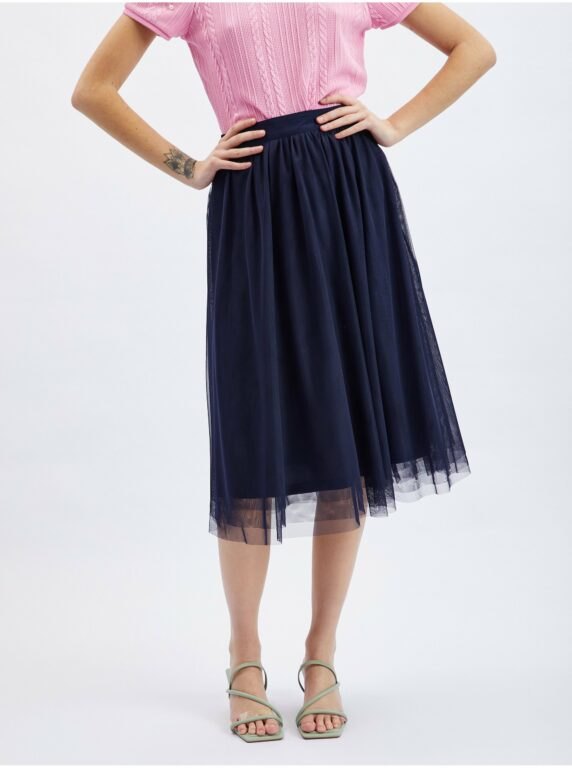Orsay Tmavě modrá dámská sukně