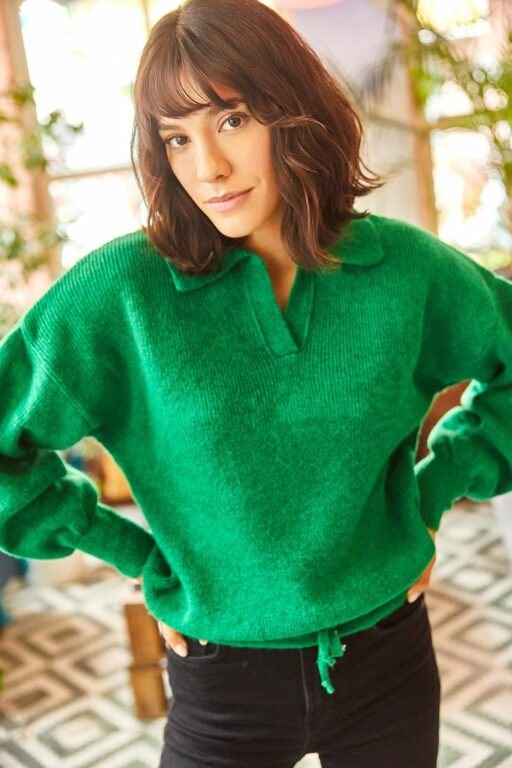 Olalook Sweater - Green -