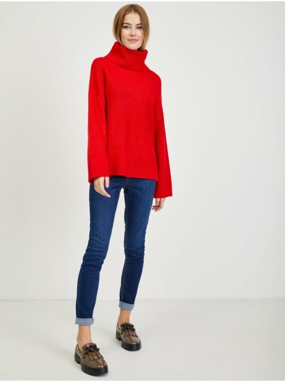 Orsay Červený dámský svetr