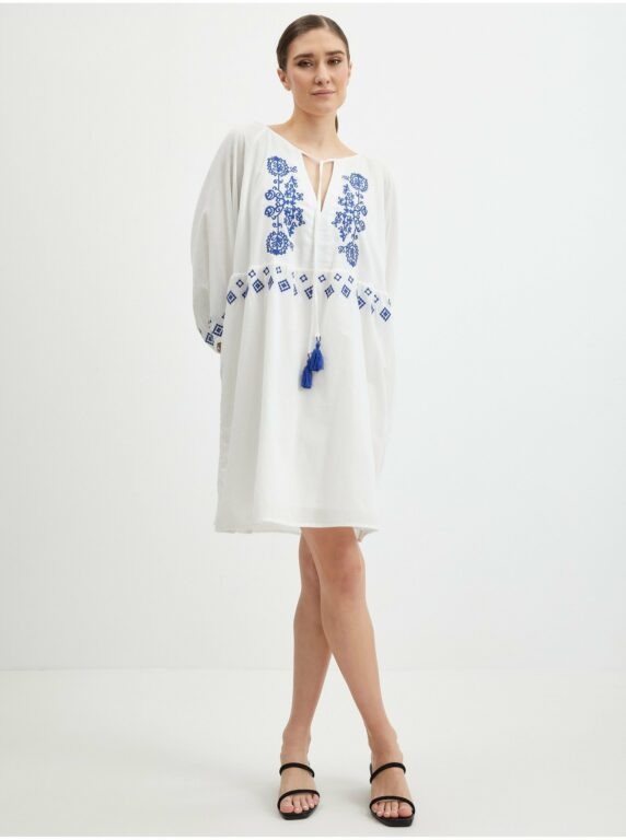 Orsay Bílé dámské šaty