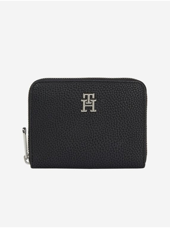 Černá dámská peněženka Tommy Hilfiger Emblem