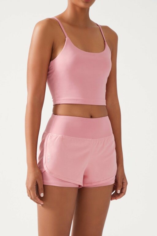 LOS OJOS Sports Shorts - Pink