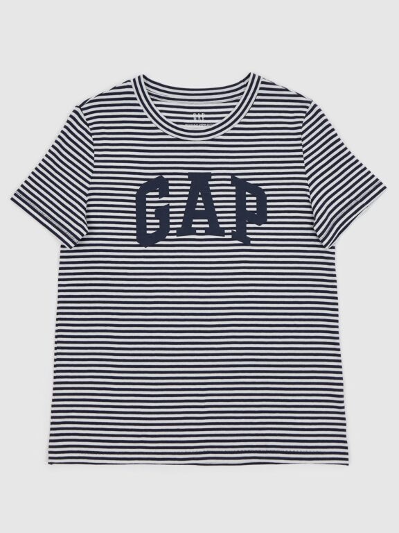 GAP Pruhované tričko s logem
