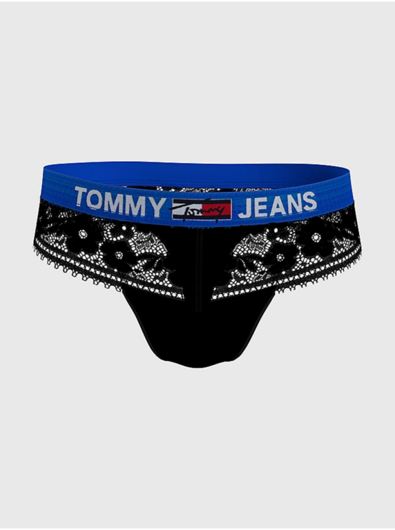 Černé dámské krajkové kalhotky Tommy Hilfiger